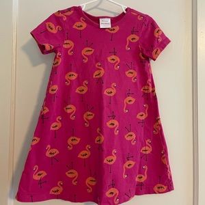 Fun flamingo print dress